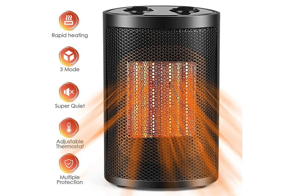 EcoHeat S portable personal ceramic heater